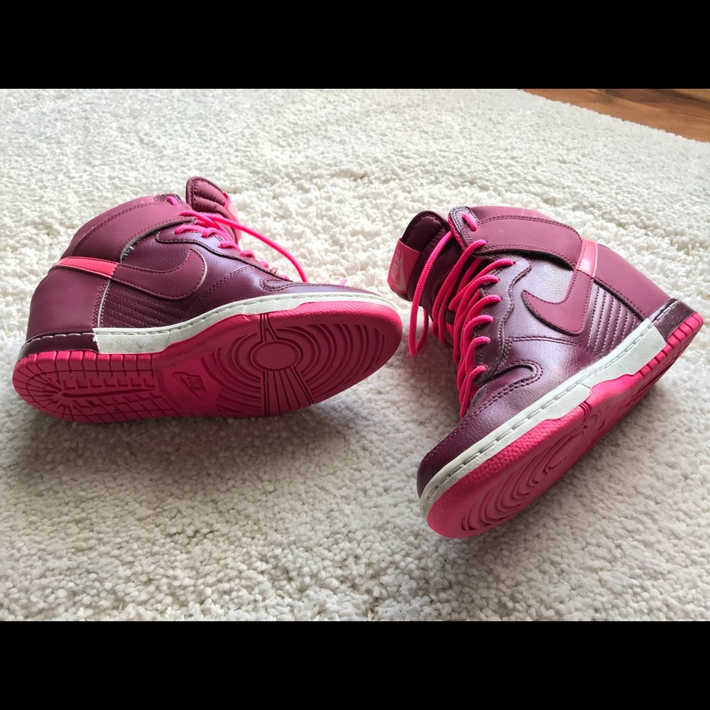 Nike platform sneakers